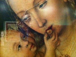 Baby Jesus Grapes Cranach
