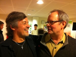 Pekka and me suprised