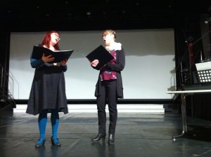 singers at presentation