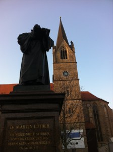 Erfurt Luther statue